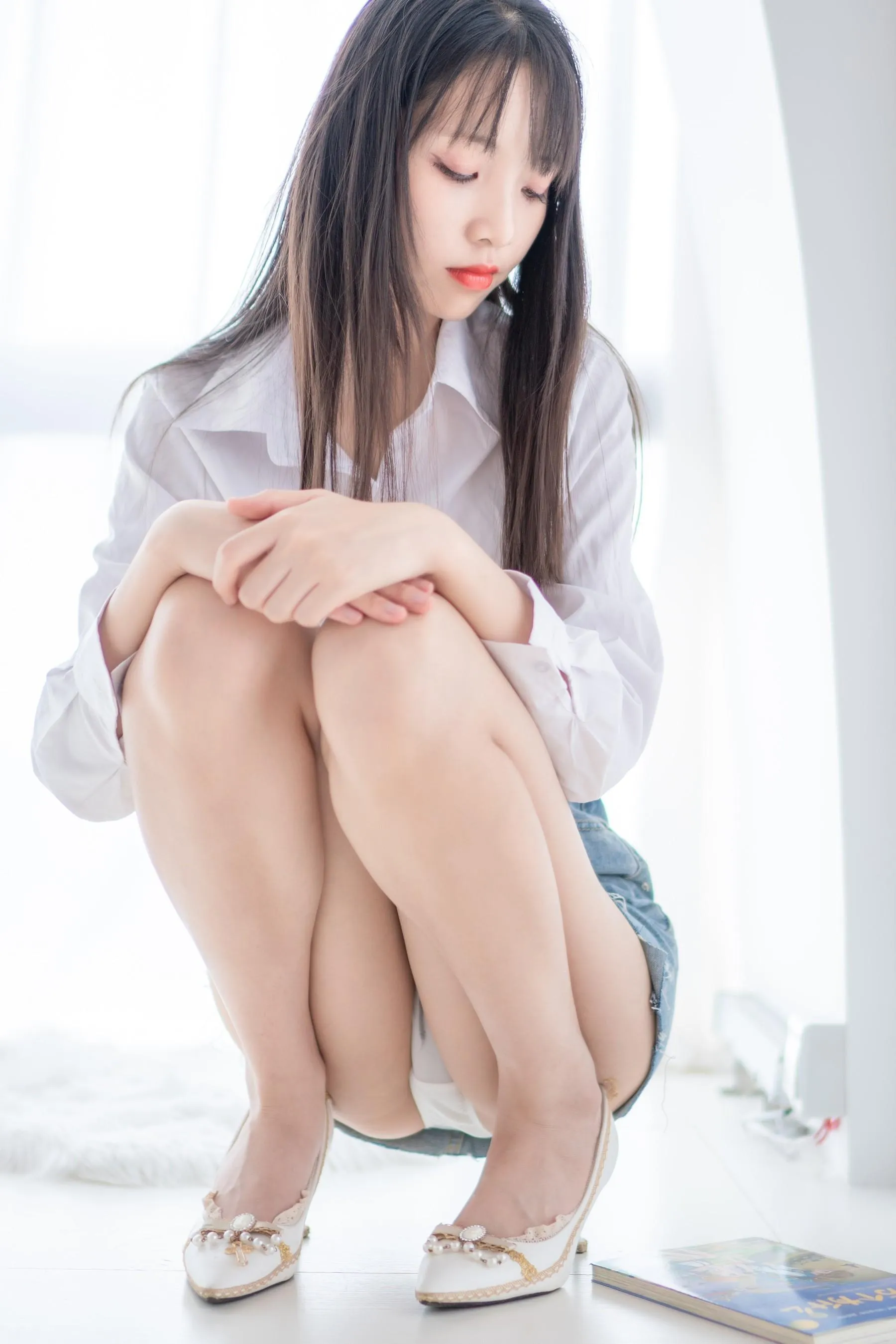 西瓜少女 NO.023 衬衫牛仔裙 [62P]插图